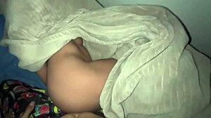 Secretly enjoying my gay stepson's big and horny cock