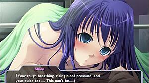 so in shion cruel magical angel ep 9, this hentai babe sucks morning wood during a brutal game.