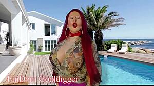 Please, play with my big tits, oops sorry!