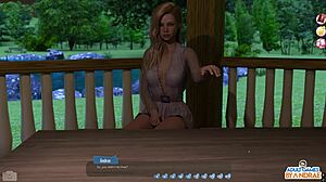 Stacy’s wet pussy gets a creampie in episode 20 of Helping the Hotties