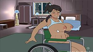 Man, I’m totally hooked on Four Element Trainer Book 5 Slav Part 8... Korra’s oppai got me messed up!