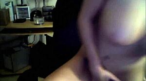 Check out this teen with huge natural tits spreading her pussy on cam