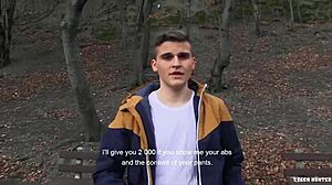 this euro twink is getting rough outdoor assfucking in czech hunter 521 😏