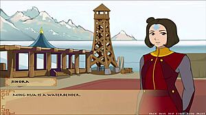 Man, I’m totally hooked on Four Element Trainer Book 5 Slav Part 8... Korra’s oppai got me messed up!