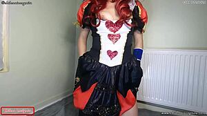 Redhead Queen Excited By Your Dick In Cosplay!
