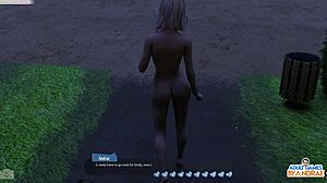 Stacy’s wet pussy gets a creampie in episode 20 of Helping the Hotties