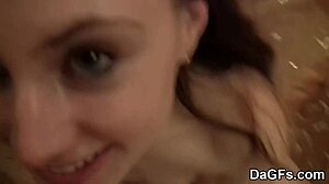 Kleo's Private Doggy Style Sex Tape With Blonde Girlfriend