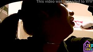 my hot stepmom london rose got stuck in the washer, what a view!