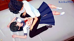 ruiko saten and misaki shokuhou intense 3d cartoon sex with toma kamijo