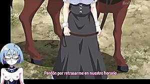 Не могу перестать смотреть Исекай Гарем Моногатари хентай 4