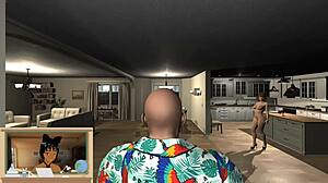 Sex lady Sonia got wild with another Sonia. She ended up completely covered in sticky cum.