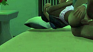 omg monalisa in pink bra got seduced and doggystyle fucked! 😳