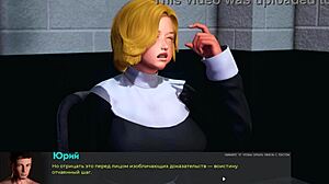 deviant anomalies part 25 gameplay shows naked asian milf with big nipples in wild action