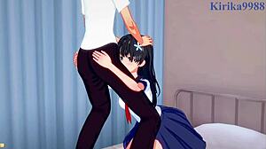 ruiko saten and misaki shokuhou intense 3d cartoon sex with toma kamijo