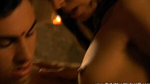 passion explodes with exotic indian milf massage and licks!