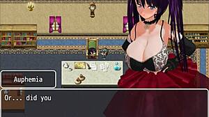 Girl B Hero Sucks Cock in Hentai Scenes Part 15.