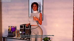 lara croft's wet pussy close-up with shower head drives me crazy