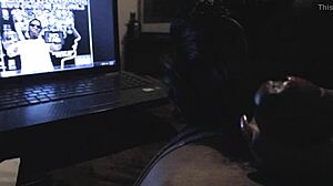 Extra sloppy wet blowjob with amateurs