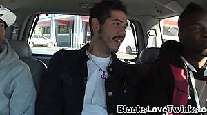 Horny Gay Amateur Group Blowjob Leads To Interracial Ebony Cumshot
