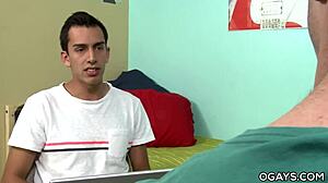 Horny Gay Twinks Benn Heights and Nick Sumer in Action