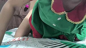 Dirty Old Stepfather of 64 Years Pounds Me Like a Whore! Real Christmas Sex Shocks Me Hard!