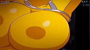 Chica shows off her big boobs in this video.