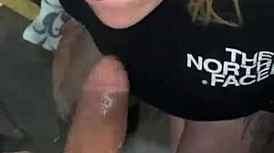 listen to tattooed hentai babe sucking and swallowing cum