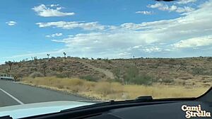 I fucked cami strella in the car, she squirted - good thing i have waterproof seats