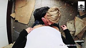 vicky hundt, horny mature mare, dives into a filthy outdoor fuck date with stevenshame