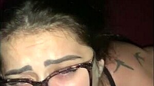 camila vegas feeds me cum in mouf