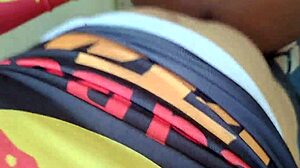 Latina teen’s big ass drives me wild on the street