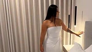 Fucking this Colombian girl on the first date with her big ass!