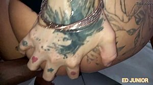 fucking a hot latina in the sauna with bikini