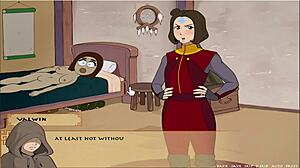 four element trainer book 5 slav part 9 with big anime booty