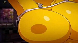 Chica shows off her big boobs in this video.