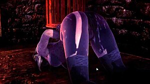 Hey, check this 3D animation with wild spanking action!