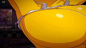 Chica shows off her big boobs in this video.