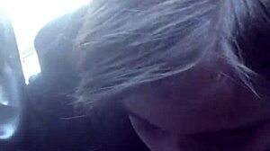 My lesbian bestie gives sloppy road head till she swallows