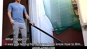 Big Dick Latinos In Gay Threesome Encounter