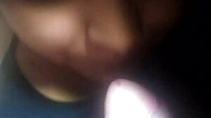 The story unfolds as someone passionately sucks Riki