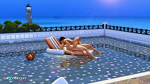 Passionpool Game with Jade Rosa Gets Steamy in Sims 4 Anime