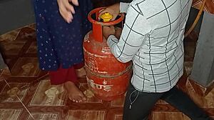 Asian wife feels intense pleasure