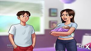 summertimesaga babes get wild in steamy bathroom group action. episode 4 heats up fast.