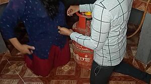 Asian wife feels intense pleasure