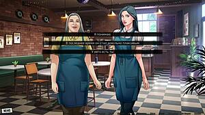 Complete Gameplay: Red String Part 18 with Wet Piercing and Horny Shop Action