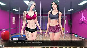 Complete Gameplay: Red String Part 18 with Wet Piercing and Horny Shop Action