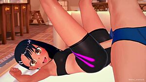 i jerk off after sports, nagatoro is so hot in this uncensored adult hentai version