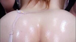 Thick Ass Pawg Rides Huge Dildo Until She Cums Hard