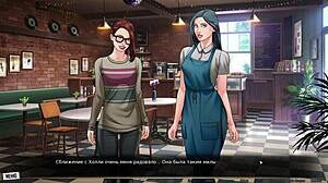 Complete Gameplay: Red String Part 18 with Wet Piercing and Horny Shop Action