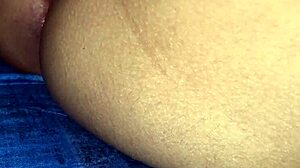 redhead with long hair teases bodybuilder's monster cock at party, tickling with banana